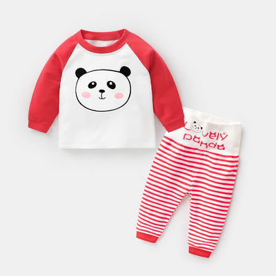 Importé - Ensemble Bébé Décontracté Manche Courtes En Coton 100%