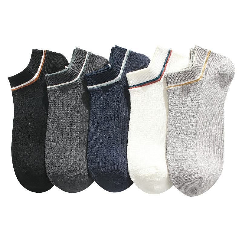 Importé - Lot de 5 Paires de Chaussettes Sport 100% Coton