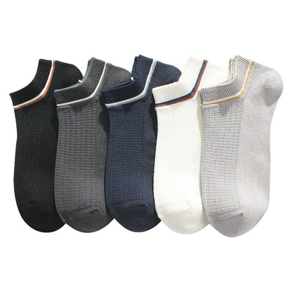 Importé - Lot de 5 Paires de Chaussettes Sport 100% Coton