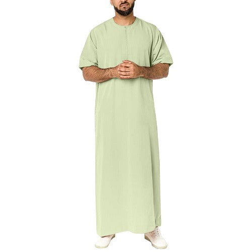 Importé - Boubou Homme Marocain Manches Courtes