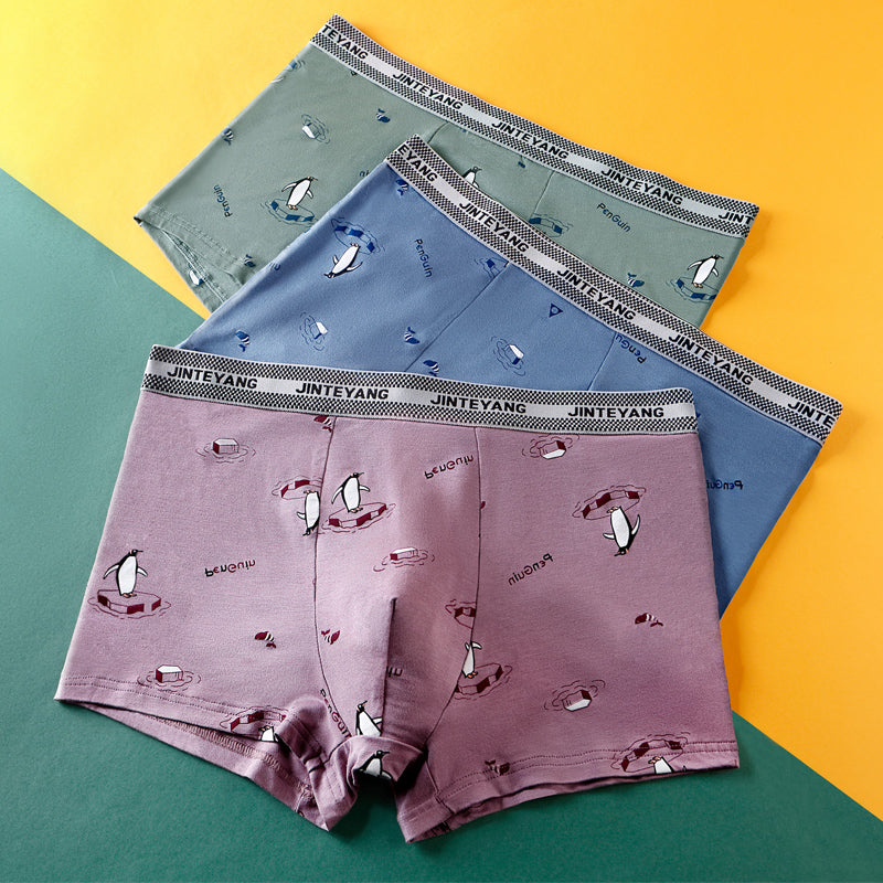 Importé - Lot de 3 Boxer Sous-vêtements Confortable Homme