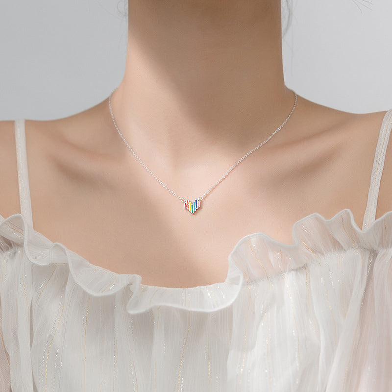 Importé - Collier Arc-En-Ciel