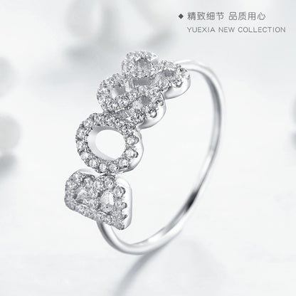Importé -  Bague en Lettre