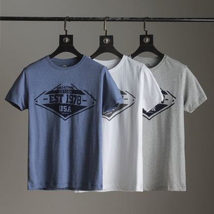 Importé - T-shirt Sport Homme Coton Manche Courte