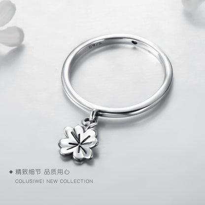 Importé - Bague Argent en Fleur