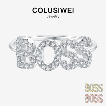 Importé -  Bague en Lettre