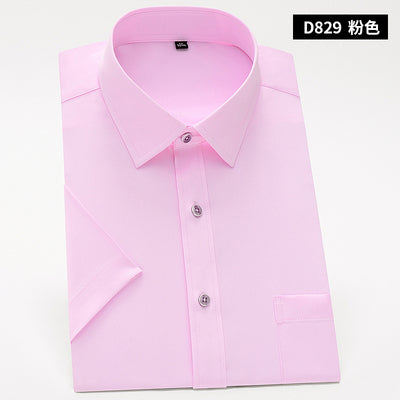 Importé - Chemise Homme Coupe Slim Manches Courtes
