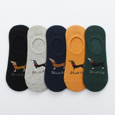 Importé - Lot de 5,7 et 10 Paires de Chaussettes Invisibles En Antidérapantes En Silicone