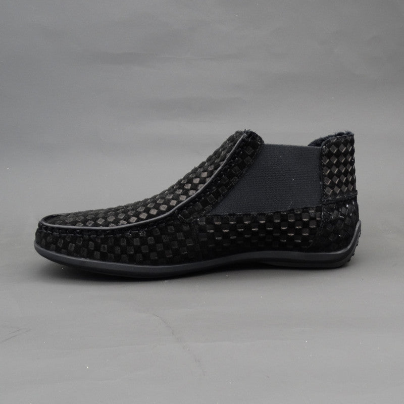 Importé - Chaussure Homme Britannique Montantes Style Bottines A Gaine  En Cuir