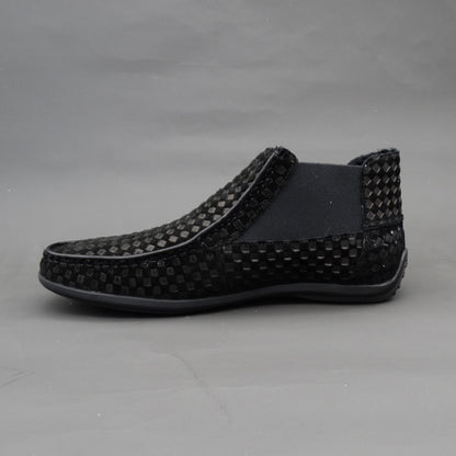 Importé - Chaussure Homme Britannique Montantes Style Bottines A Gaine  En Cuir