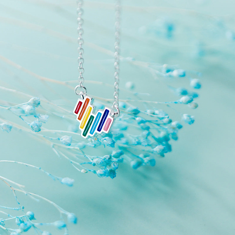 Importé - Collier Arc-En-Ciel