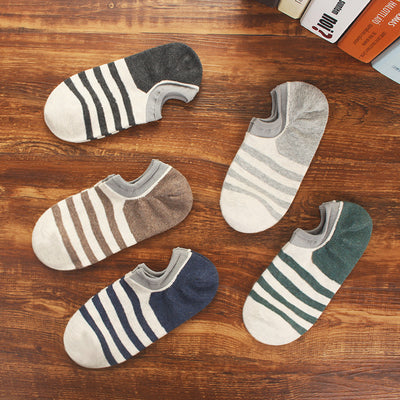 Importé - Lot de 5 Paires de Chaussettes Sport 100% Coton