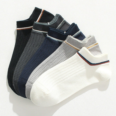 Importé - Lot de 5 Paires de Chaussettes Sport 100% Coton