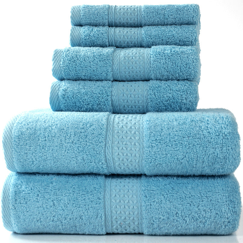 Importé - Ensemble Serviette de bain de Luxe en coton - 6 Pièces