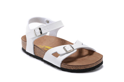 Importé - Chaussure Mixtes Sandales Décontracté À Lanières En Cuir PU