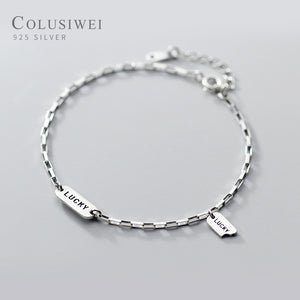 Importé - Bracelet en Argent niche féminine