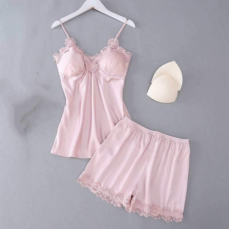 Importe - Pyjama Sexy Femme 2 Pièces En Dentelle