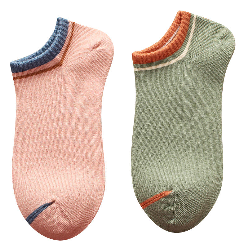 Importé - Lot de 5 Paires de Chaussettes Sport 100% Coton