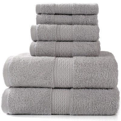 Importé - Ensemble Serviette de bain de Luxe en coton - 6 Pièces