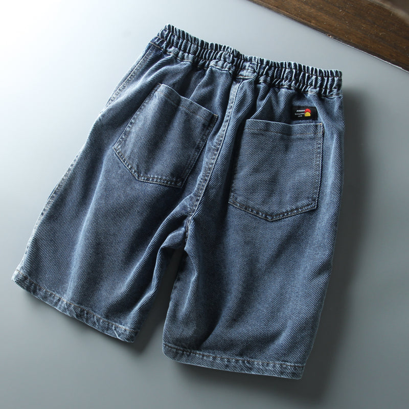 Importé - Culotte Short Rétro Homme Décontracté En Jean