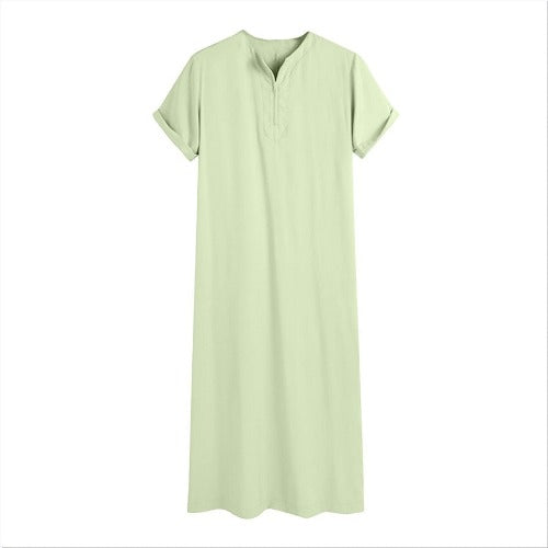Importé - Boubou Homme Marocain Manches Courtes