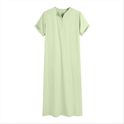 Importé - Boubou Homme Marocain Manches Courtes