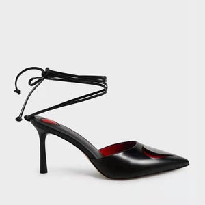 Importé - Sandale Femme À Lanière Avec Talon 8 cm