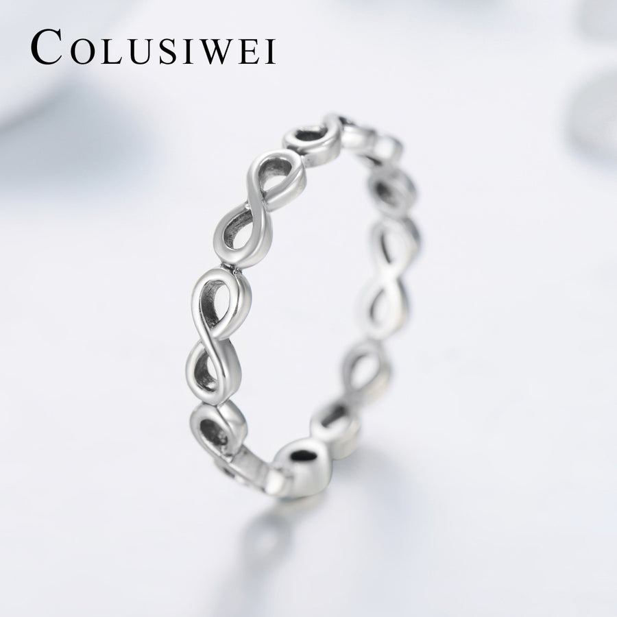 Importé - Bijoux Bagues d'Amour en Argent