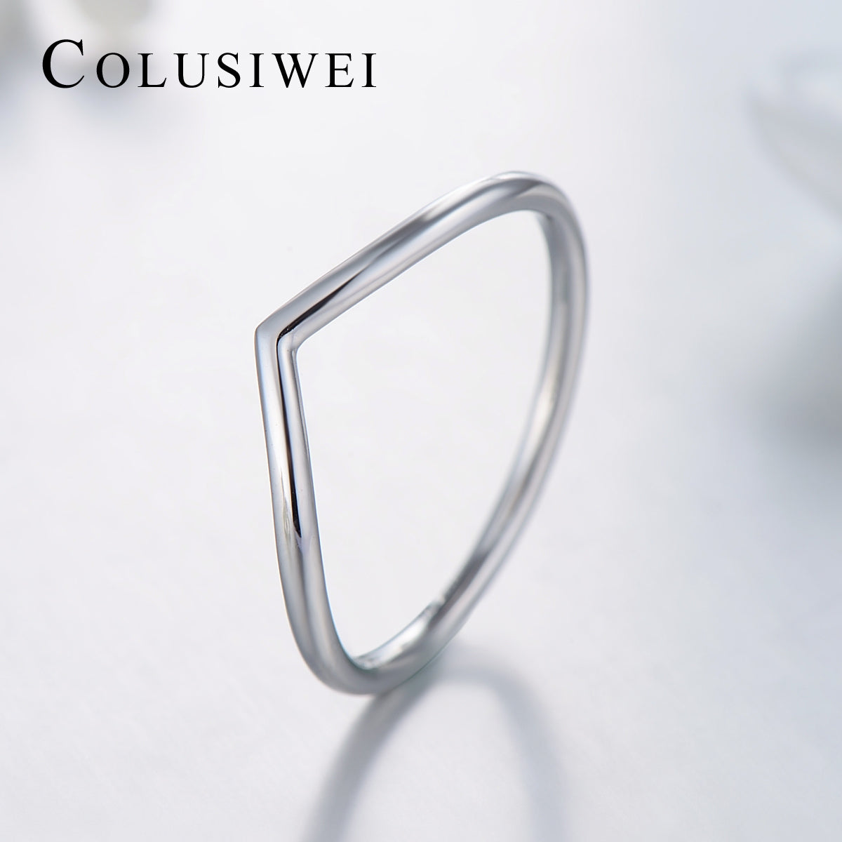 Importé - Bague de Fiançailles en Etoile Argent