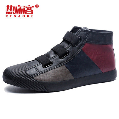 Importé - Chaussure Cuir Sport Homme Basket Décontractée