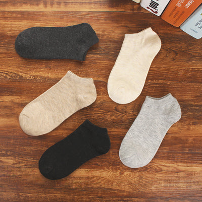Importé - Lot de 5 Paires de Chaussettes Sport 100% Coton