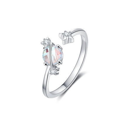 Importé - Bague Motif en  Feuille