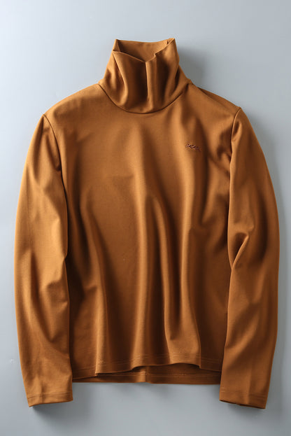 Importé - T-Shirt Hommes Décontractés Manches Longues A Col Haut