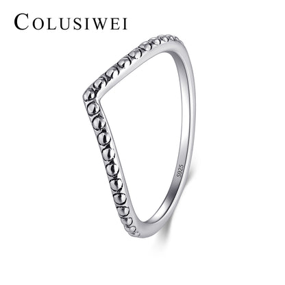 Importé - Bague de Fiançailles en Etoile Argent