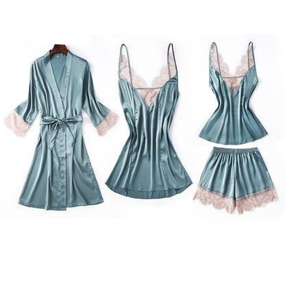 Importe - Ensemble Pyjamas Femmes Sexy 3 Pièces A Bretelles