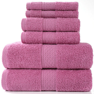 Importé - Ensemble Serviette de bain de Luxe en coton - 6 Pièces