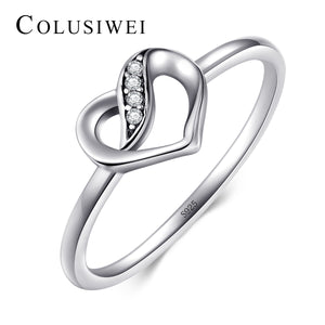 Importé -  Bague Argent en Coeur