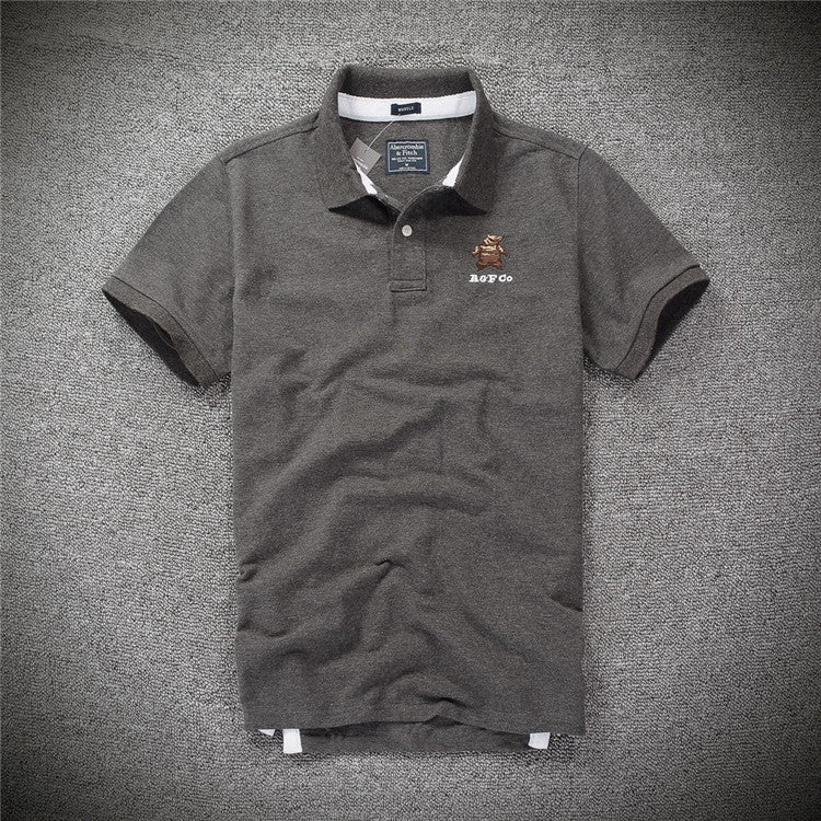 Importé - T-shirt Polo en Coton à manches courtes pour Hommes