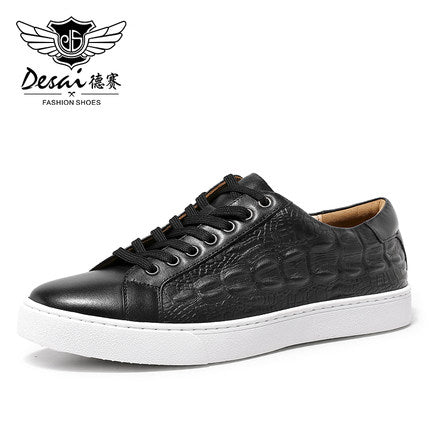 Importé - Chaussure Sport Baskets Tendance Homme En Cuir Verni