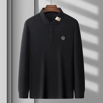 Importé - Polo T-Shirt Homme Décontracté Manches Longues