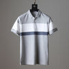 Importé - T-Shirt Polo Hommes Slim Décontractés Manches Courtes En Coton