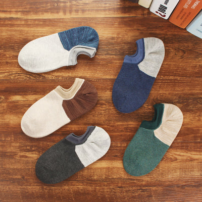 Importé - Lot de 5 Paires de Chaussettes Sport 100% Coton
