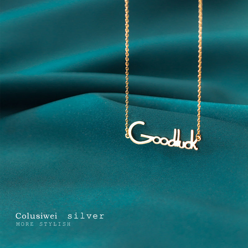 Importé - Collier porte-bonheur Goodluck