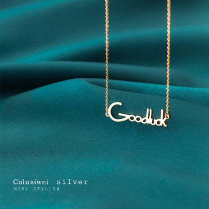 Importé - Collier porte-bonheur Goodluck