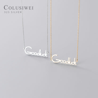 Importé - Collier porte-bonheur Goodluck
