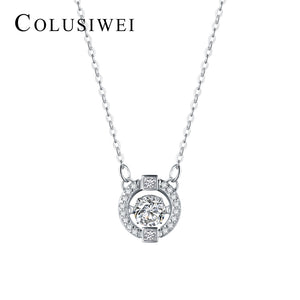 Importé - Collier Argent à Cœur Battant