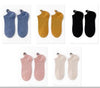 Importé - Lot de 5 Paires de Chaussettes 100% Coton Style Rétro