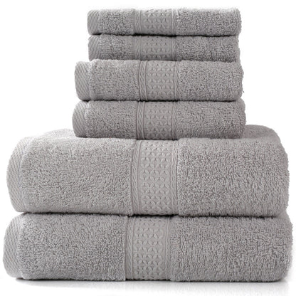 Importé - Ensemble Serviette de bain de Luxe en coton - 6 Pièces