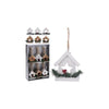 DECO NOEL-MAISON A SUSPENDRE-9X2X1CM