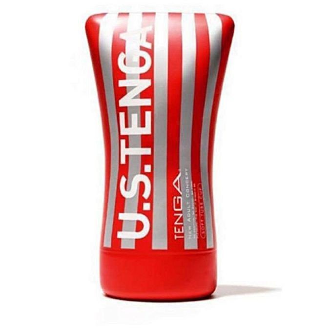 SEXTOYS Masturbateur Tenga Soft Tube Cup - Rouge/Blanc